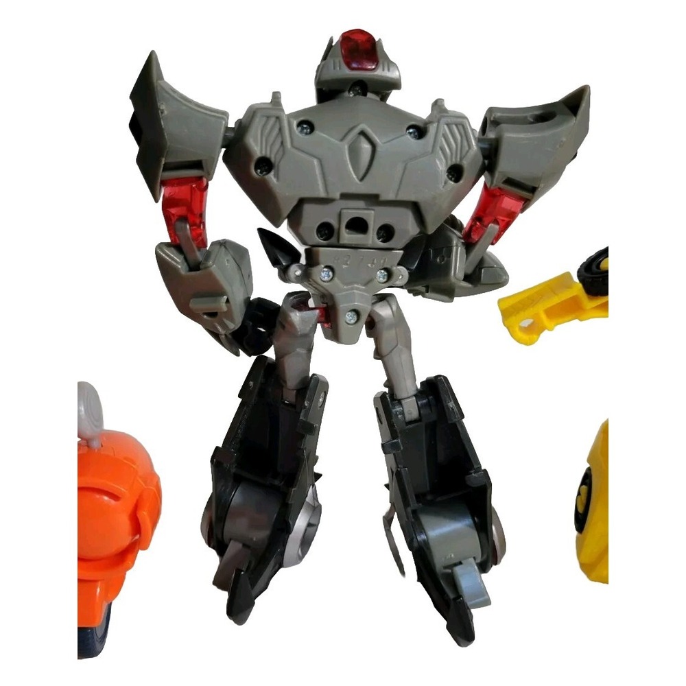 Transformers Animated The Battle Begins Deluxe Megatron Fixit Bumblebee Lot - Picture 6 of 7
